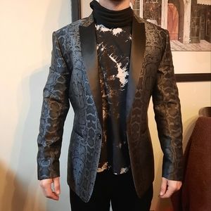 Express Snake print blazer
